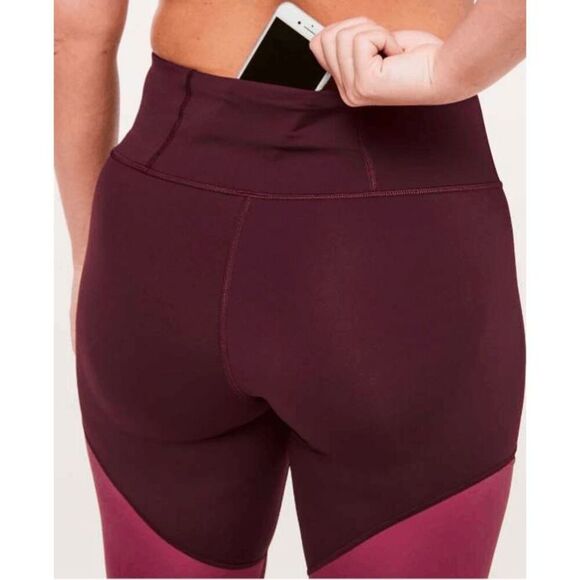 LULULEMON ATHLETICA Colour Me Ombre Tight 28" Size 8 - Picture 4 of 6